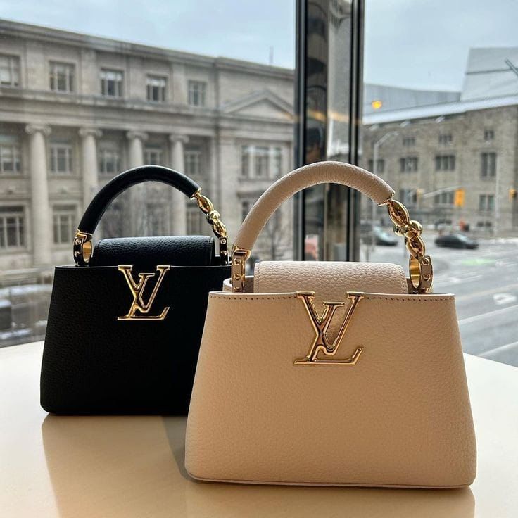LOUIS VUITTON Luxe Elegance Mini Tote – Ivory Edition