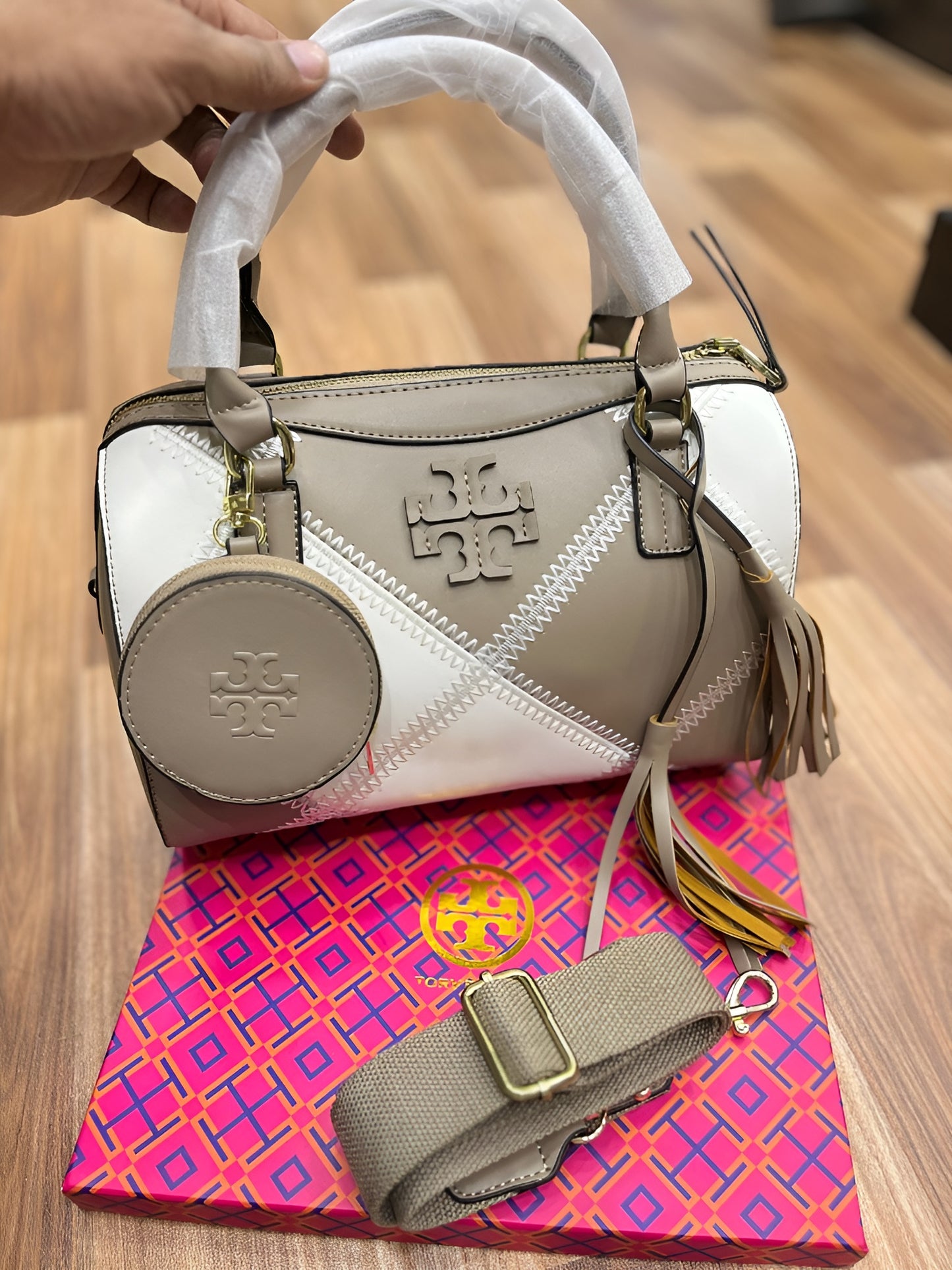 ToryBurch Two-Way Duffel Bag
