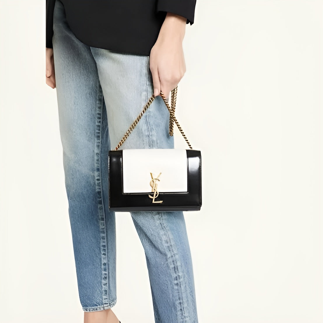 SAINT LAURENT Kate Small YSL Crossbody Bag