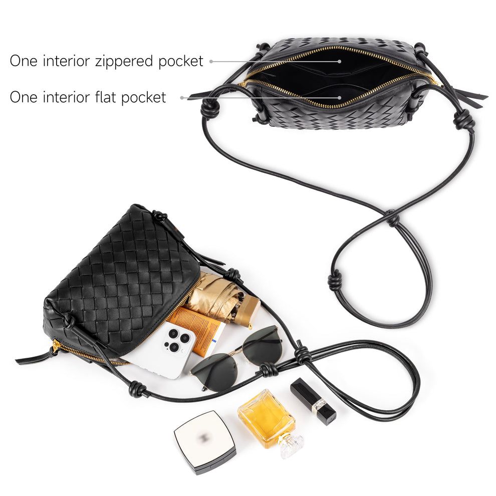 Woven Charm Crossbody Bag (BOTTEGA VENETA)