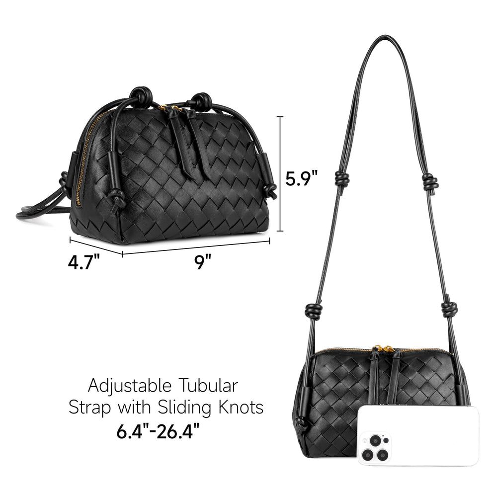Woven Charm Crossbody Bag (BOTTEGA VENETA)