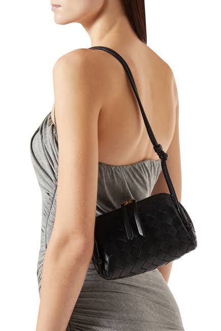 Woven Charm Crossbody Bag (BOTTEGA VENETA)