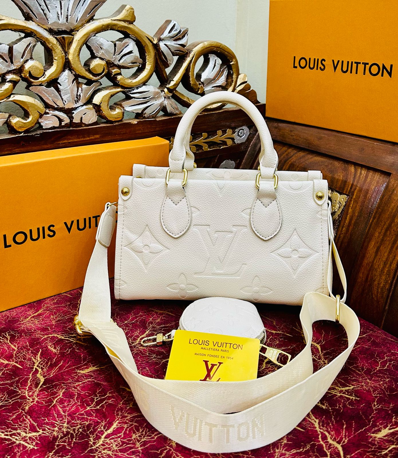 Louis Vuitton On The Go Bag