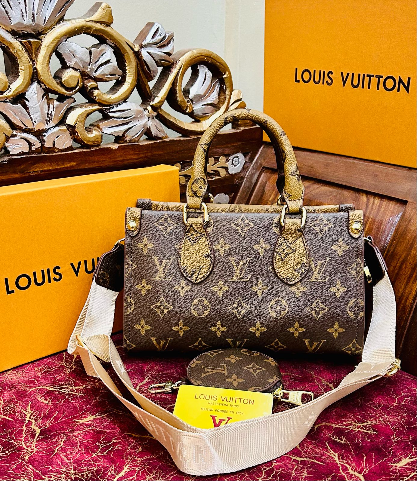 Louis Vuitton On The Go Bag