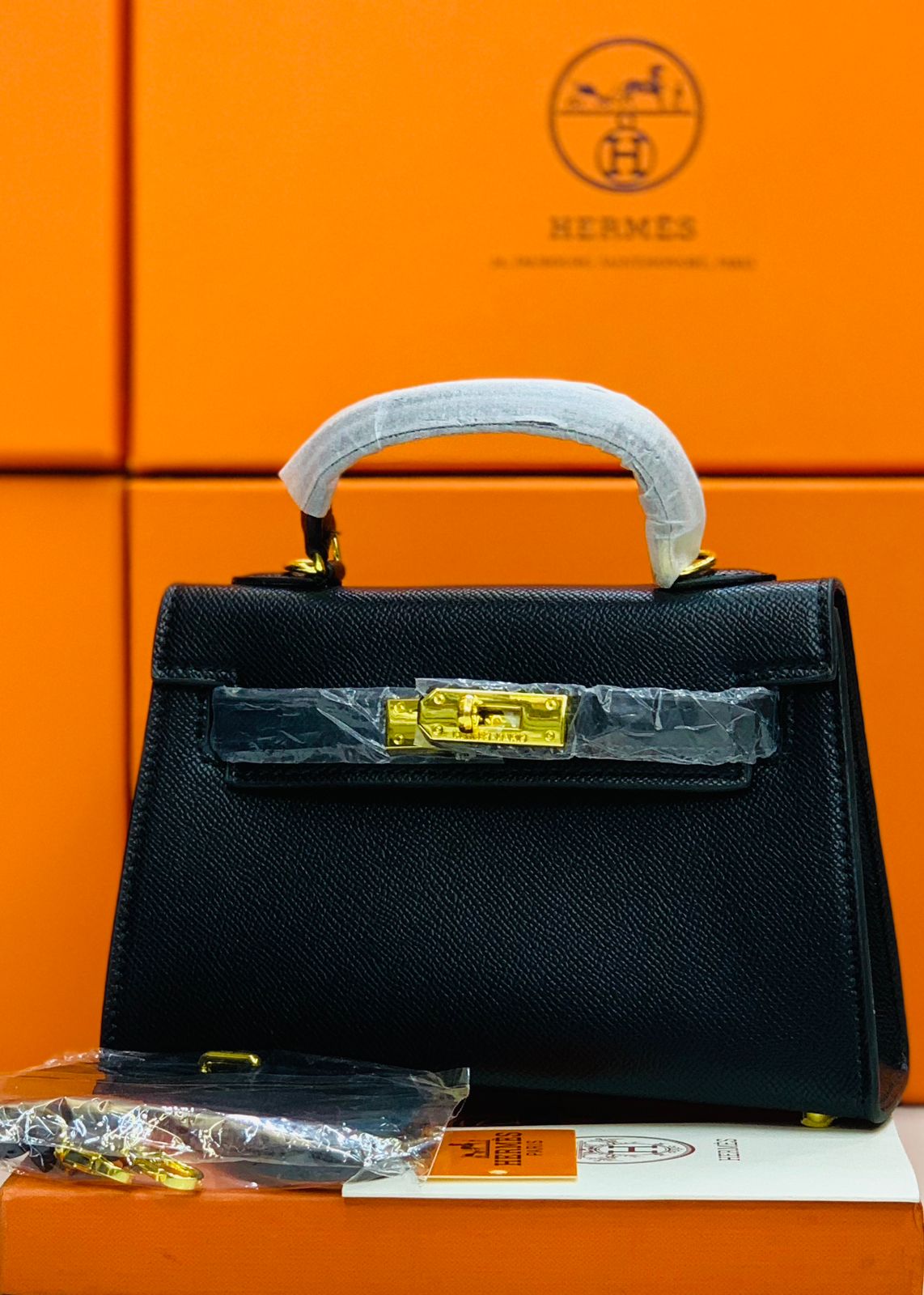 Hermes Kelly HandBag In Orange