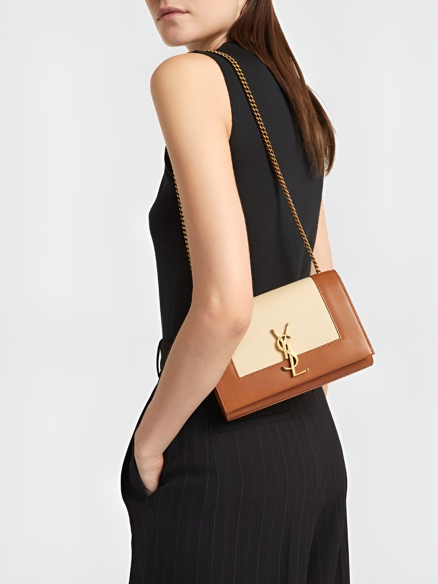 SAINT LAURENT Kate Small YSL Crossbody Bag