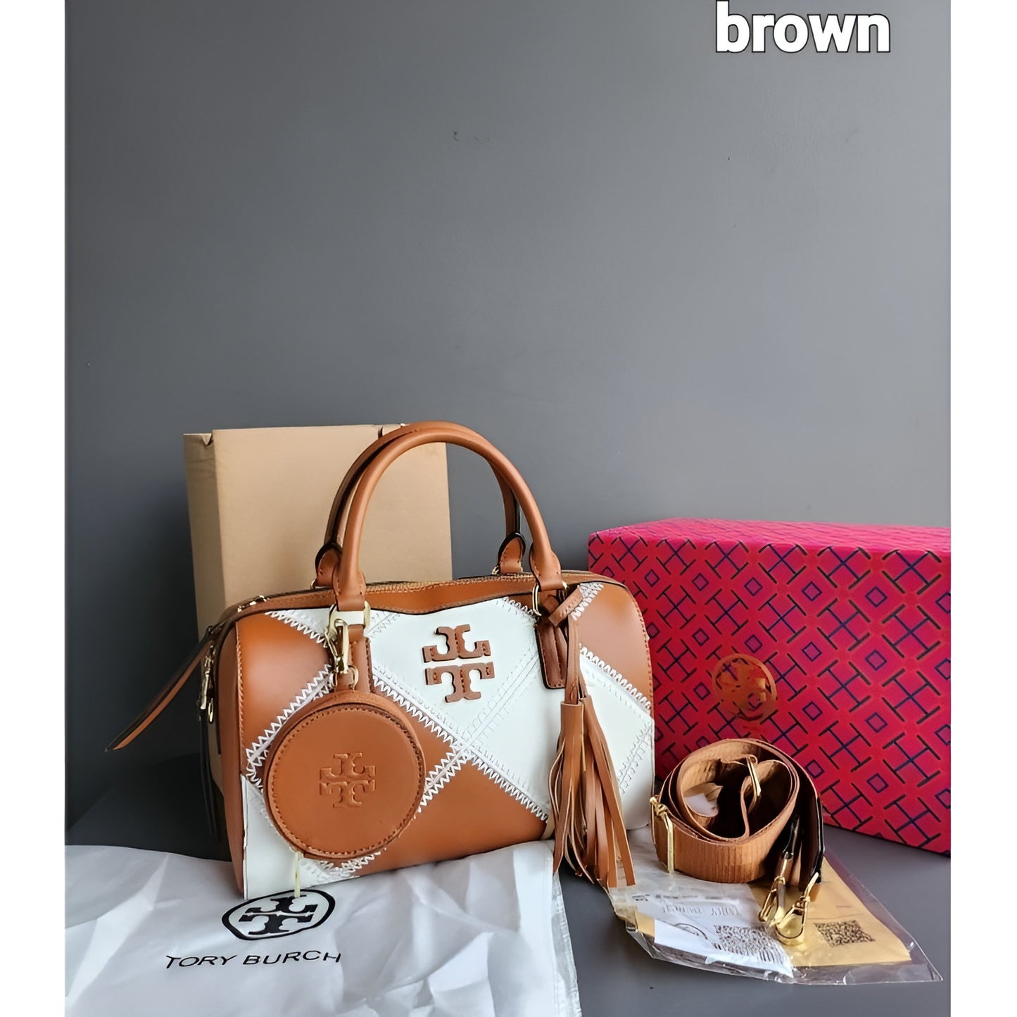 ToryBurch Two-Way Duffel Bag