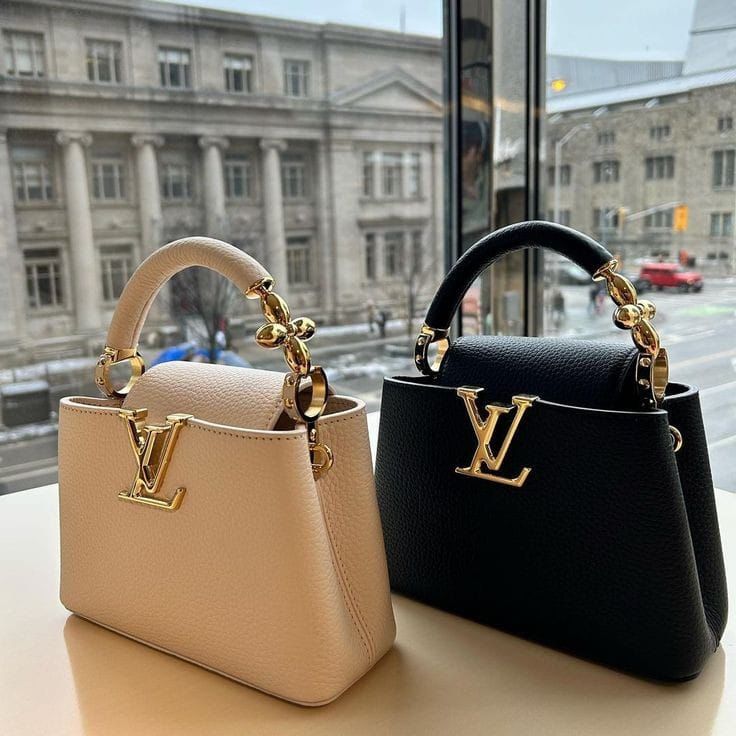 LOUIS VUITTON Luxe Elegance Mini Tote – Ivory Edition