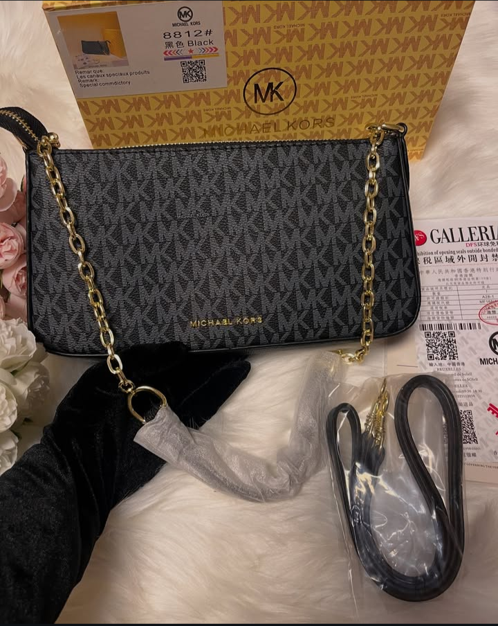 Michael Kors Jet Set Bag in Monogram Canvas