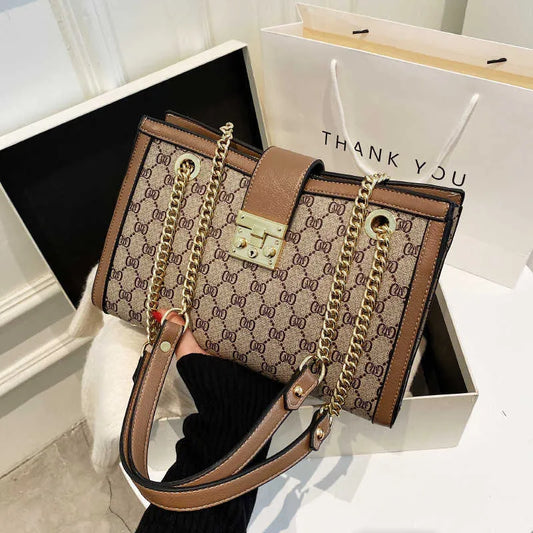 GUCCI Padlock small shoulder bag GG Canvas