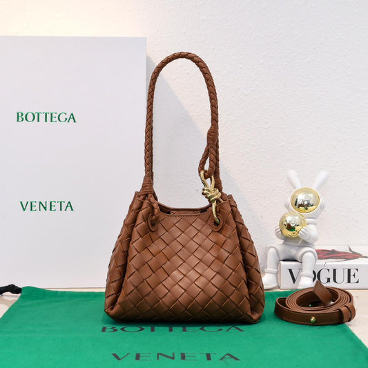 Bottega Veneta BV Intrecciato Crossbody & Shoulder Bags Gold Weave Mini