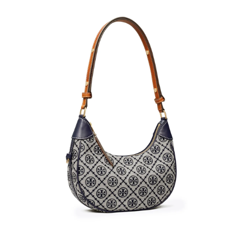 T Monogram Crescent shoulder bag