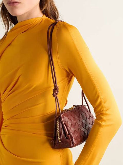 Woven Charm Crossbody Bag (BOTTEGA VENETA)