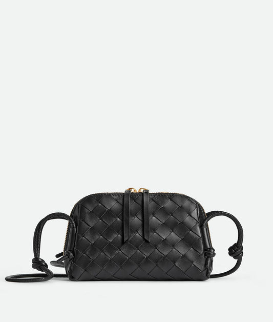 Woven Charm Crossbody Bag (BOTTEGA VENETA)