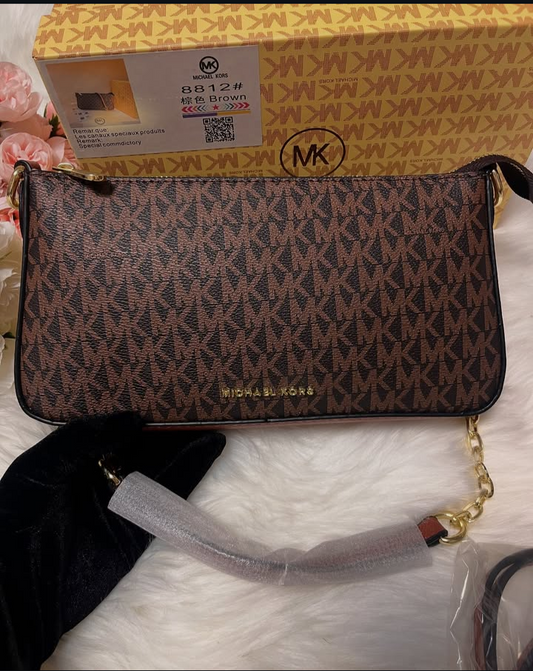 Michael Kors Jet Set Bag in Monogram Canvas